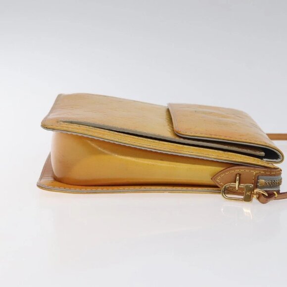 LOUIS VUITTON Monogram Vernis Motto Accessory Pouch Gris M91030 LV Auth 118033 - Picture 4 of 16